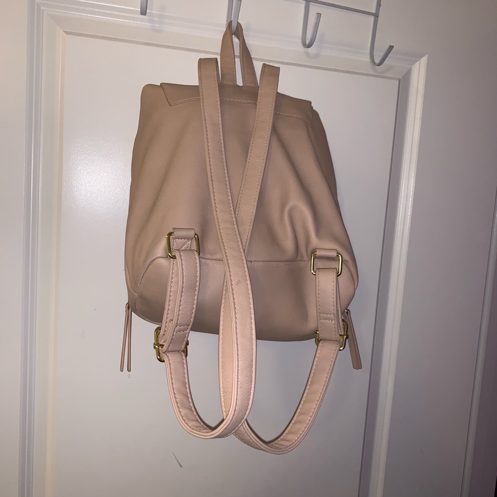 Drawstring pink backpack - Picture 5 of 7